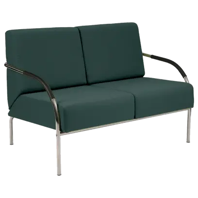 SPA 2 chrom, látka BONDAI BN6 (8010) - látka tmavě šedá